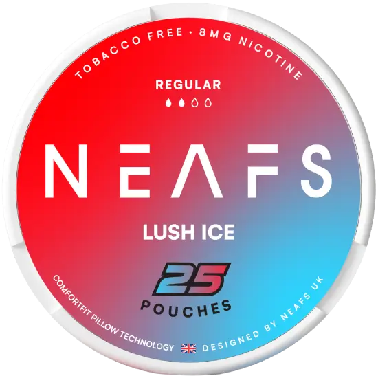NEAFS Lush Ice 8mg nicotine pouches can NEAFS Lush Ice 8mg nicotine pouches can